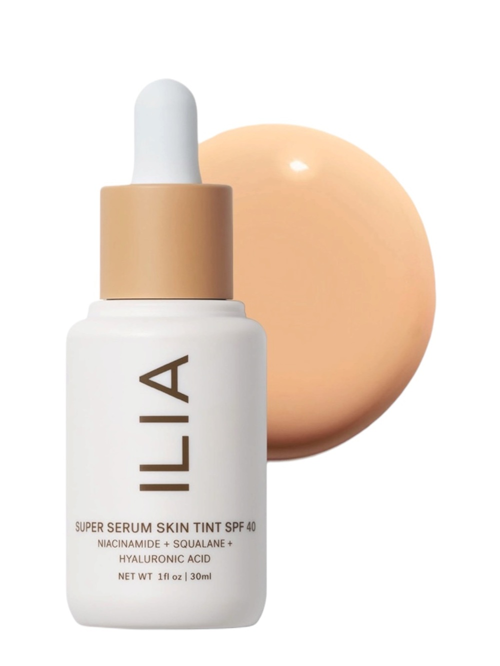 NIB ILIA Super Serum Skin Tint SPF 40 ST5 Bom Bom Light N Makeup Foundation